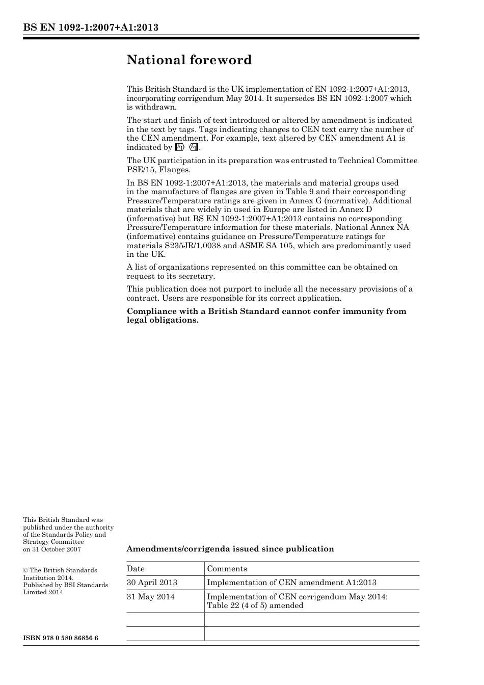 BS EN 1092-1 - 2007+A1-2014.pdf_第2页