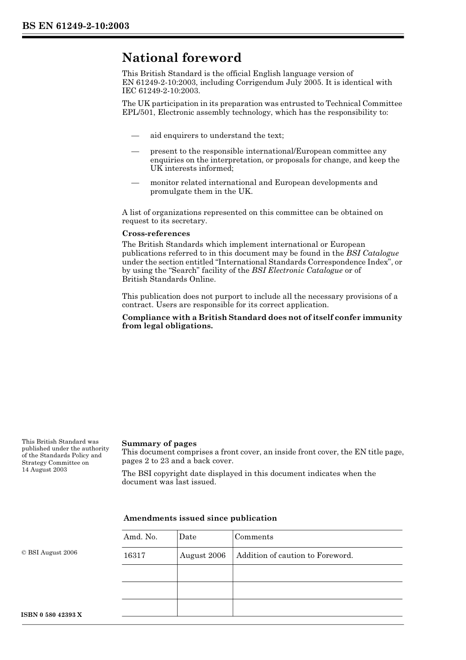 BS EN 61249-2-10-2003 (2006).pdf_第2页