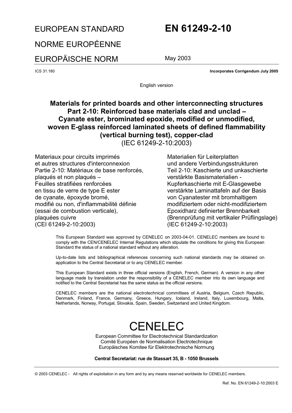 BS EN 61249-2-10-2003 (2006).pdf_第3页