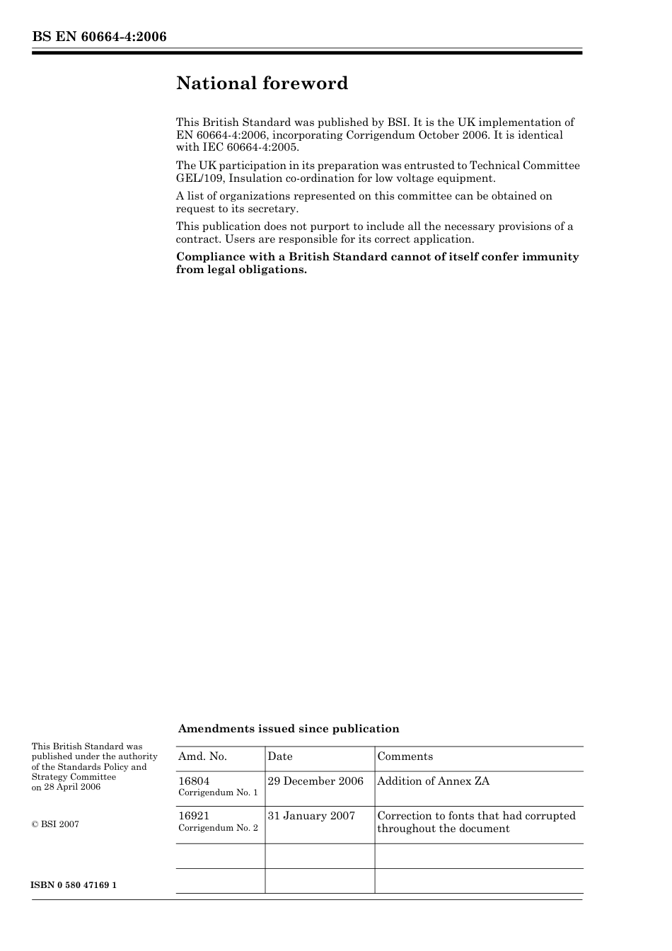 BS EN 60664-4-2006 (2007).pdf_第2页