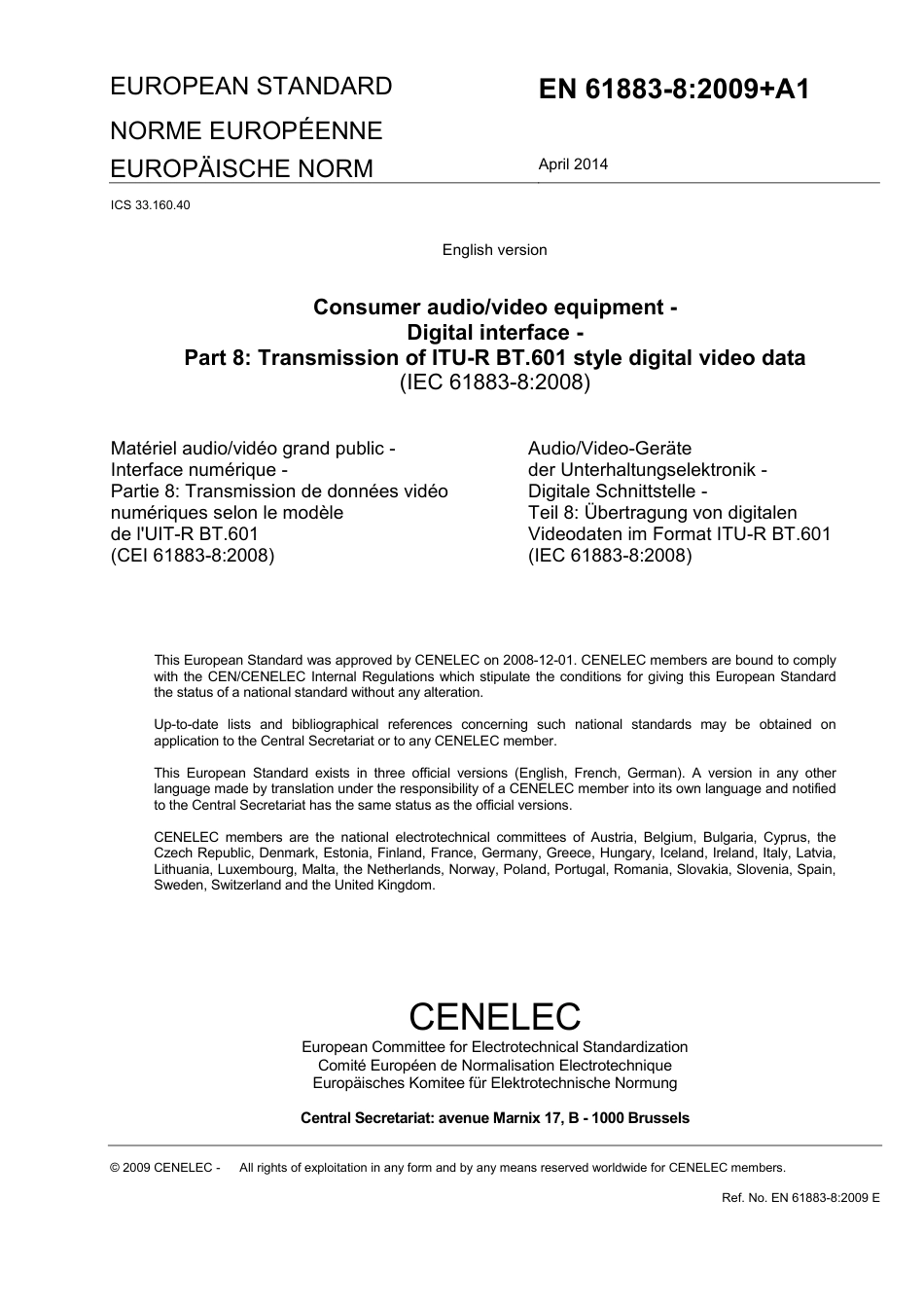 BS EN 61883-8-2009 + A1-2014.pdf_第3页