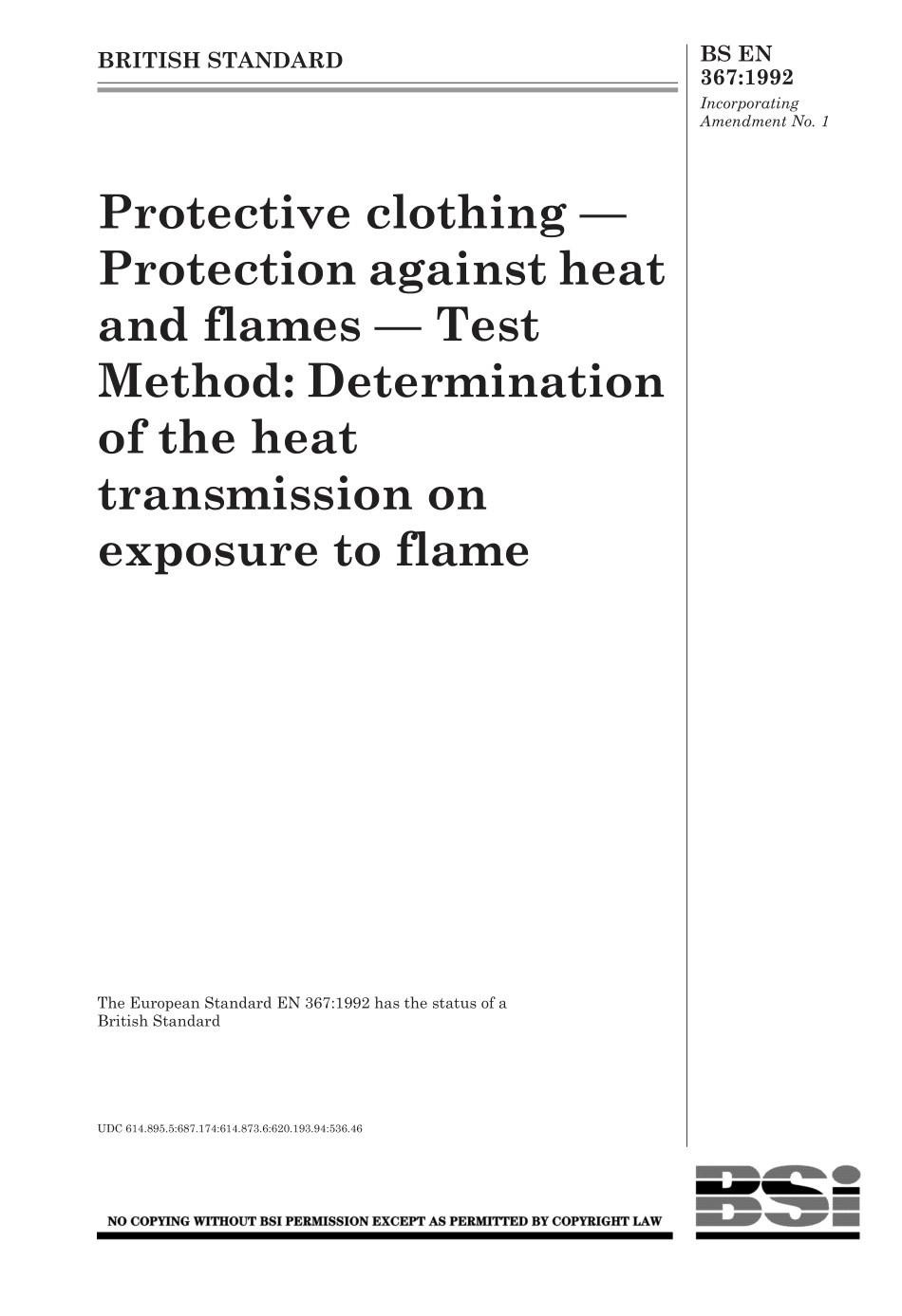 BS EN 00367-1992 (1999).pdf_第1页