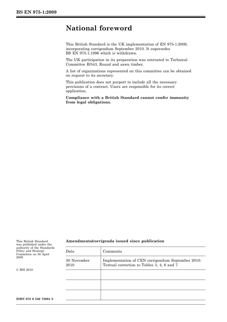 BS EN 00975-1-2009 (2010).pdf_第2页