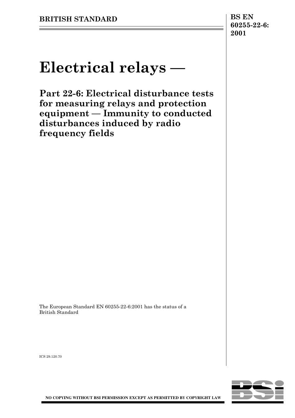 BS EN 60255-22-6-2001.pdf_第1页