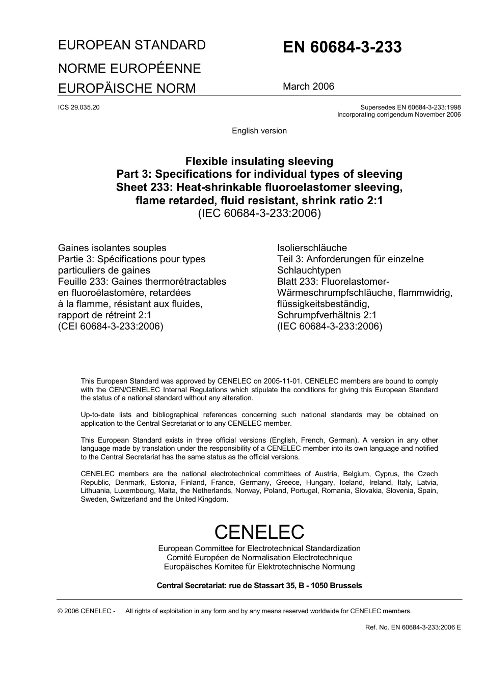 BS EN 60684-3-233-2006 (2007).pdf_第3页