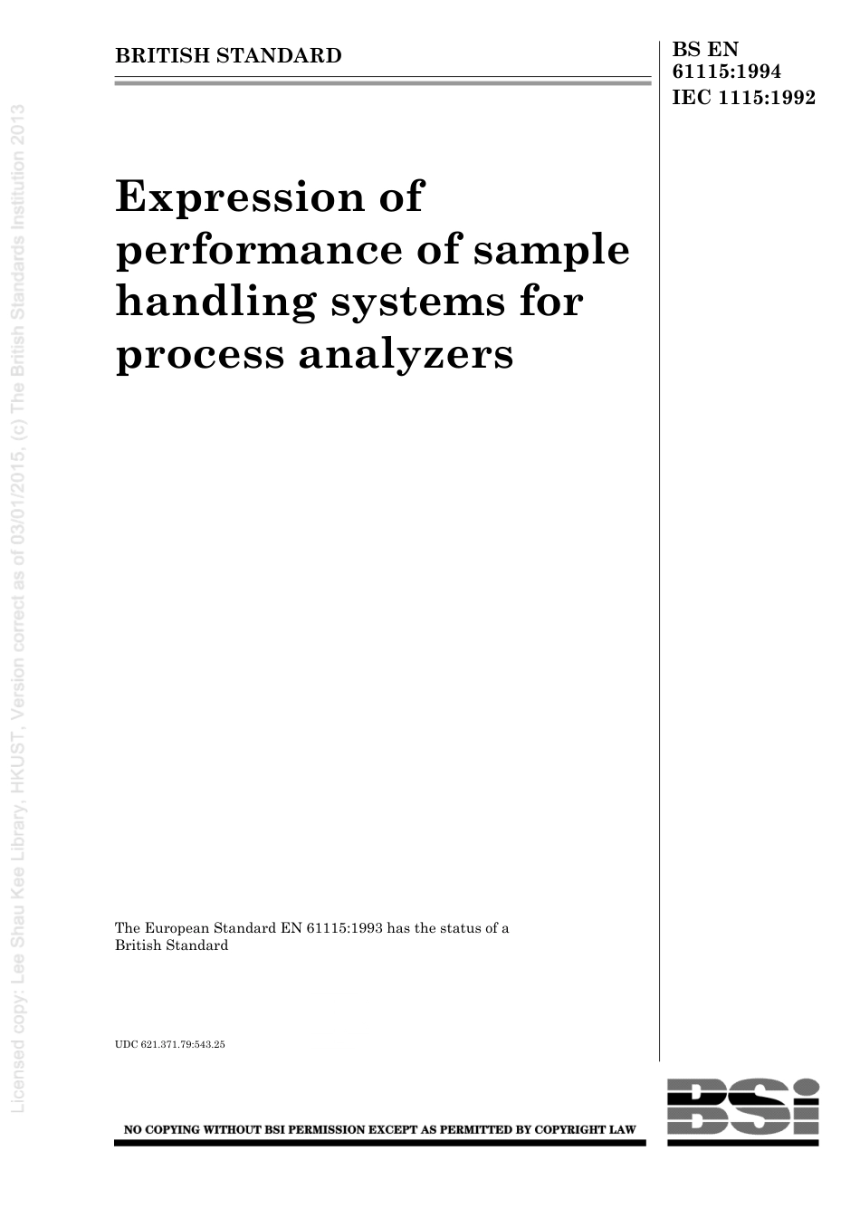 BS EN 61115-1994 (2000).pdf_第1页