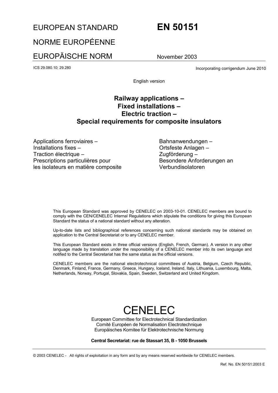 BS EN 50151-2003 (2010).pdf_第3页