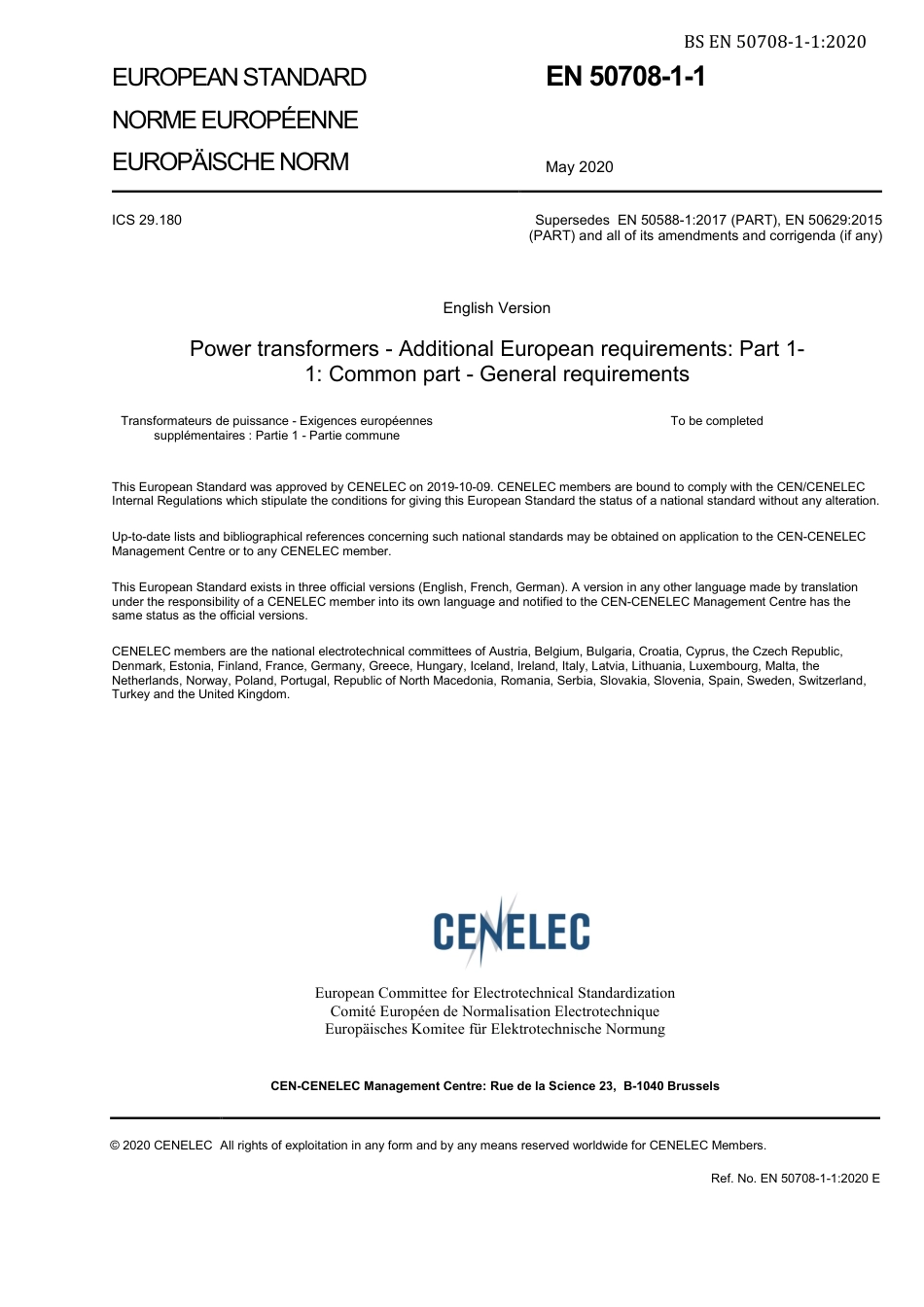 BS EN 50708-1-1-2020 (2021).pdf_第3页