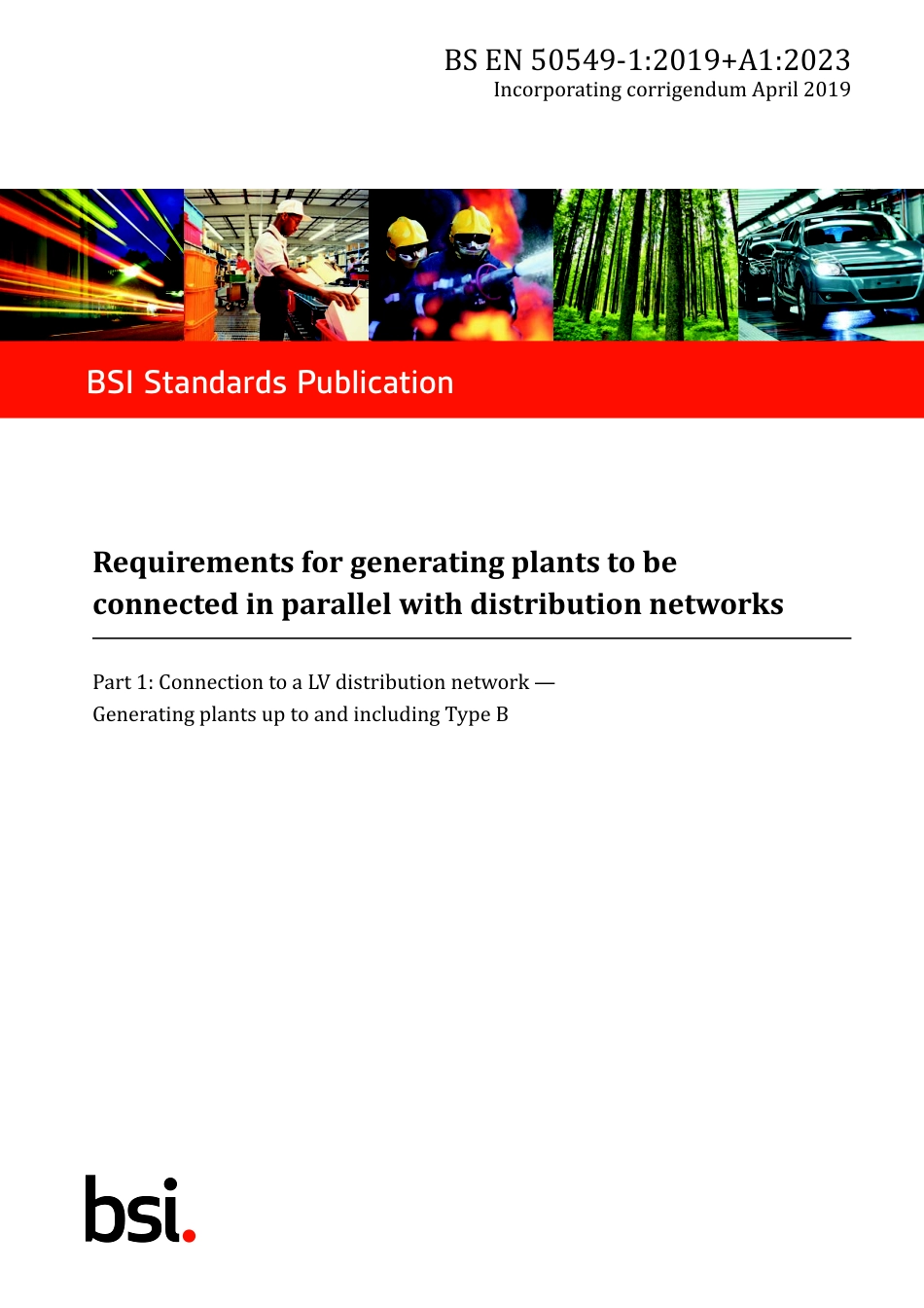 BS EN 50549-1-2019 + A1-2023.pdf_第1页