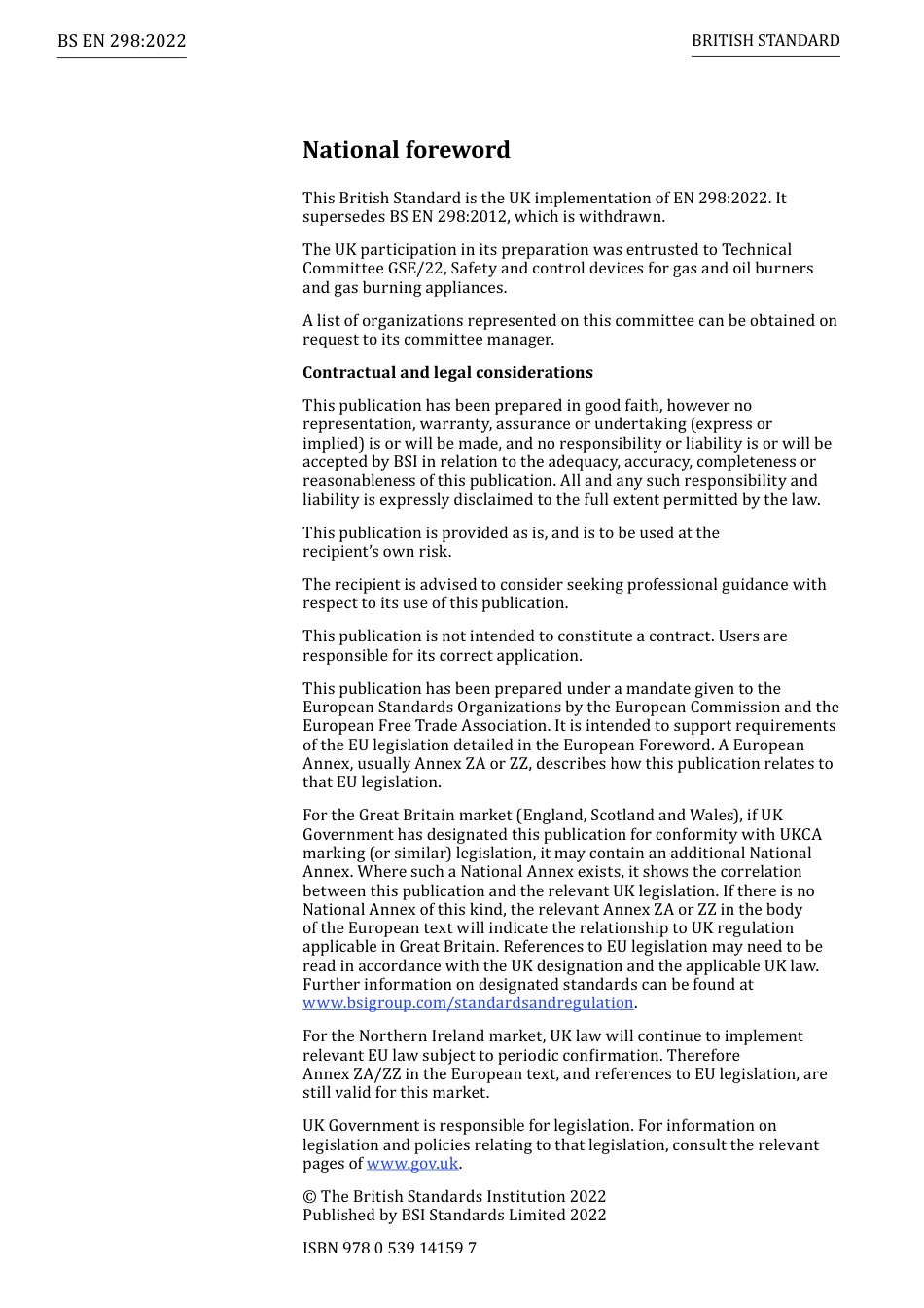 BS EN 00298-2022.pdf_第2页