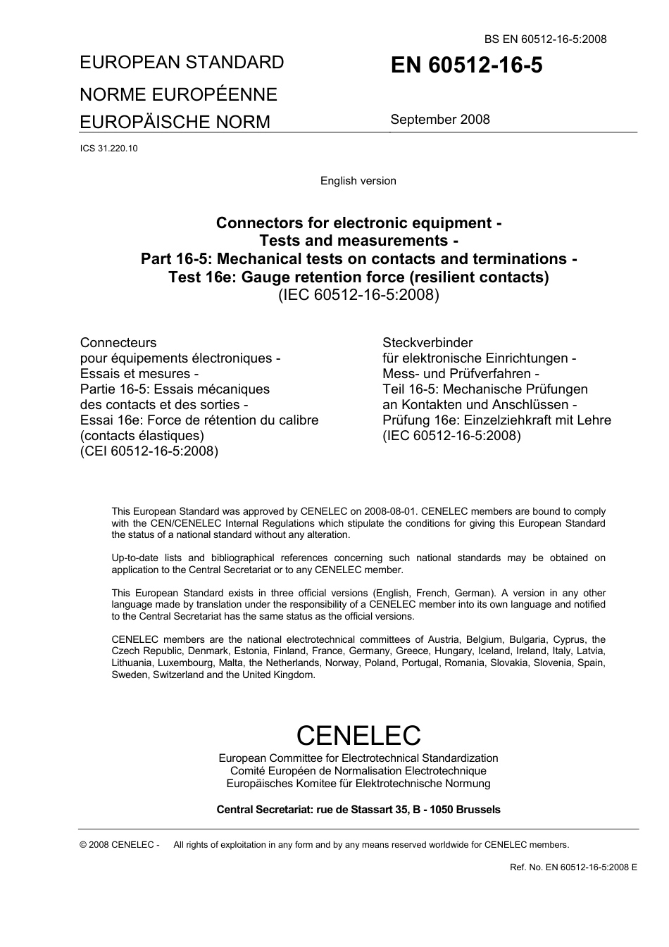 BS EN 60512-16-5-2008.pdf_第3页