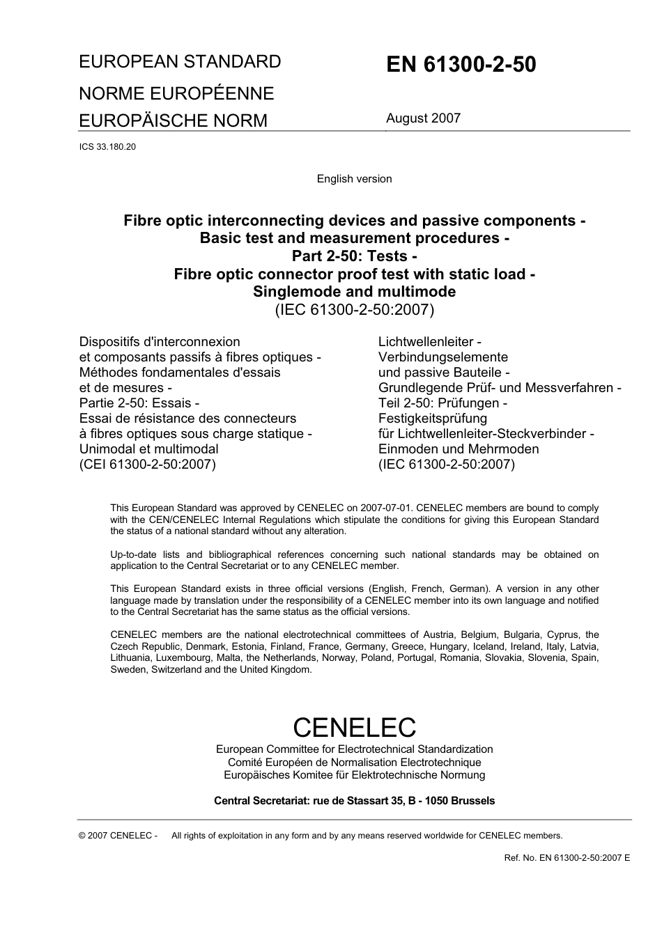 BS EN 61300-2-50-2007 (2015).pdf_第3页