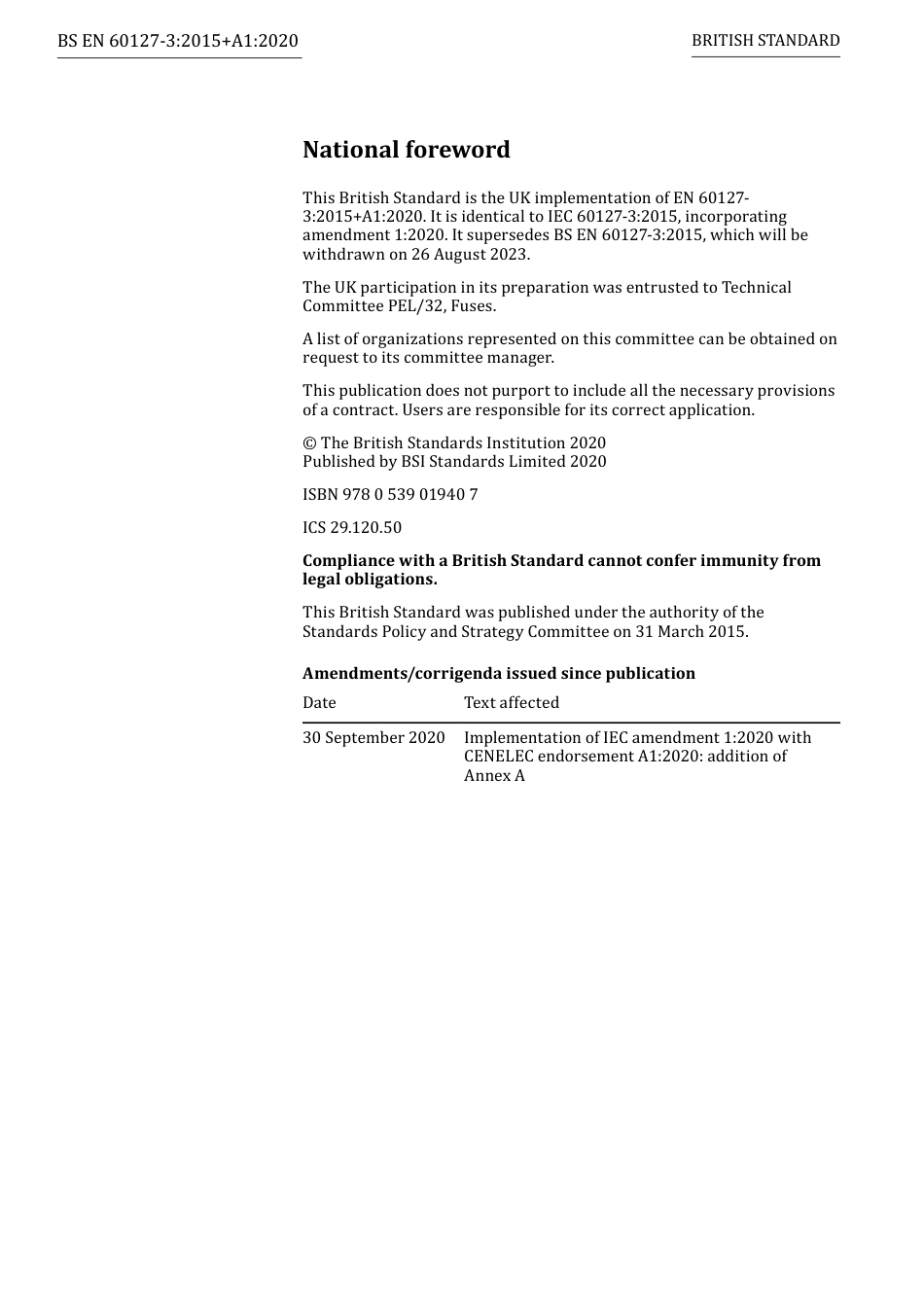 BS EN 60127-3-2015 + A1-2020.pdf_第2页