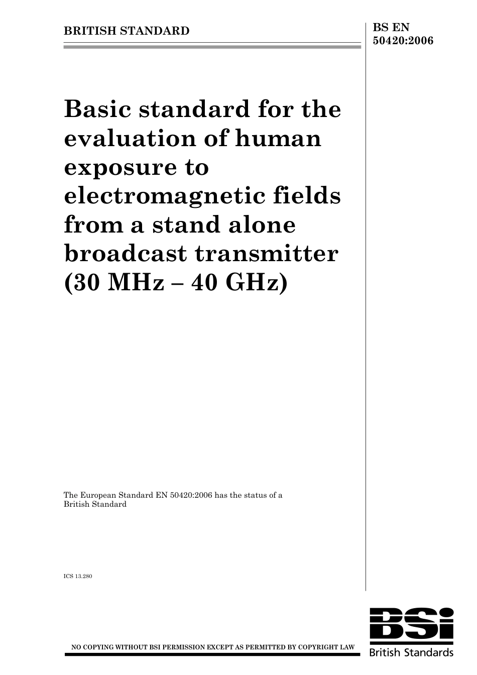 BS EN 50420-2006.pdf_第1页