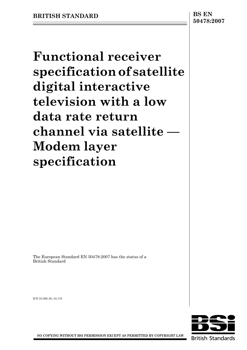 BS EN 50478-2007.pdf_第1页