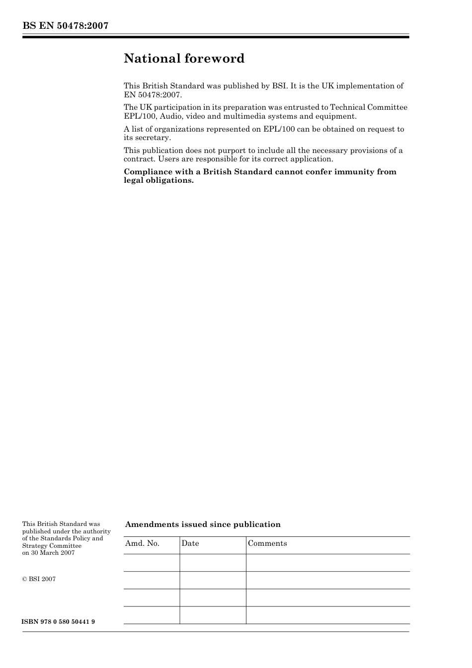 BS EN 50478-2007.pdf_第2页