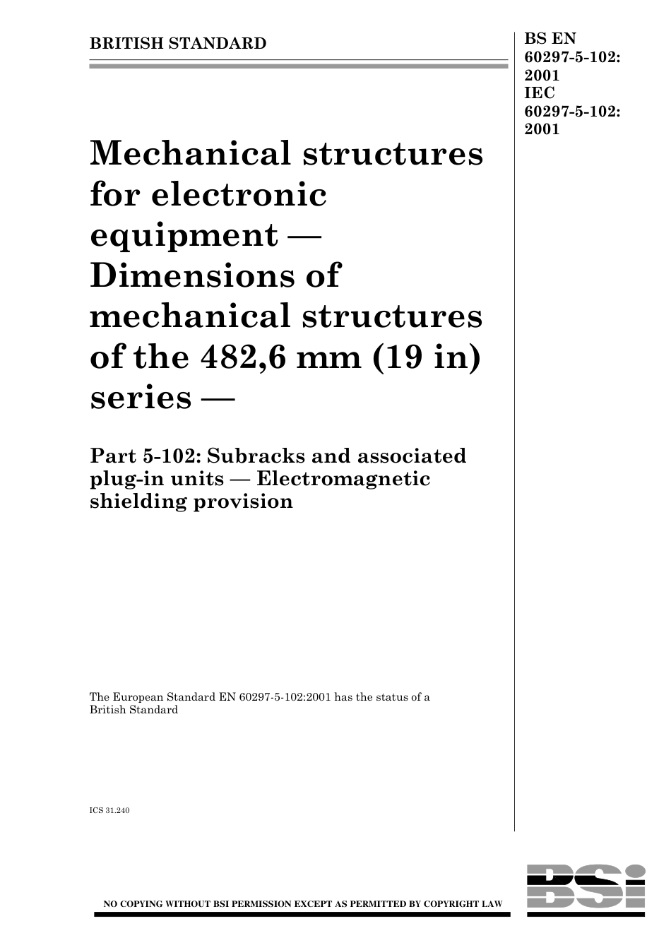 BS EN 60297-5-102-2001.pdf_第1页