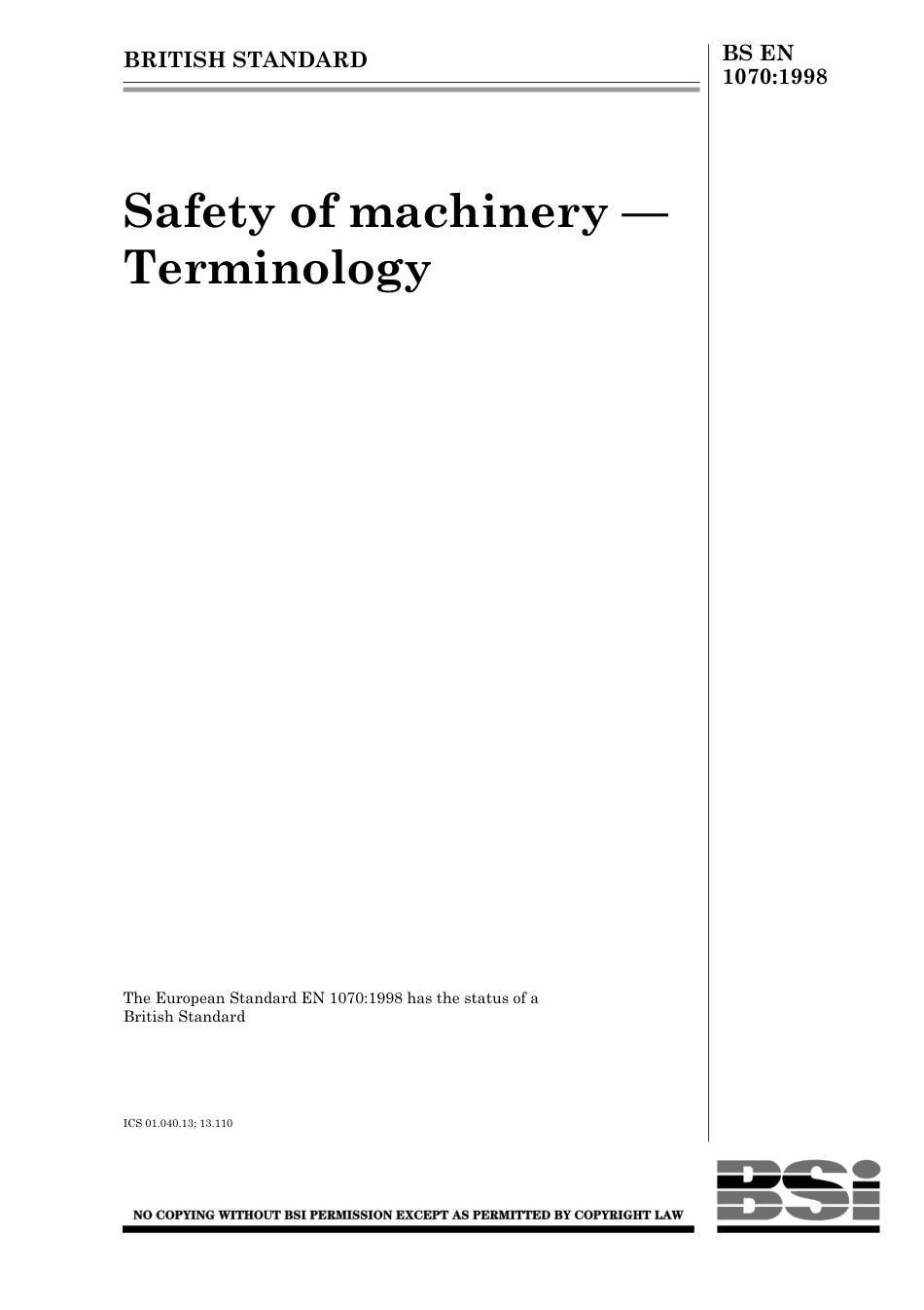 BS EN 01070-1998 (2000).pdf_第1页