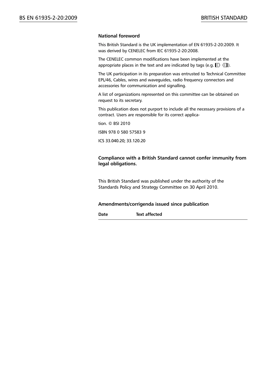 BS EN 61935-2-20-2009.pdf_第2页