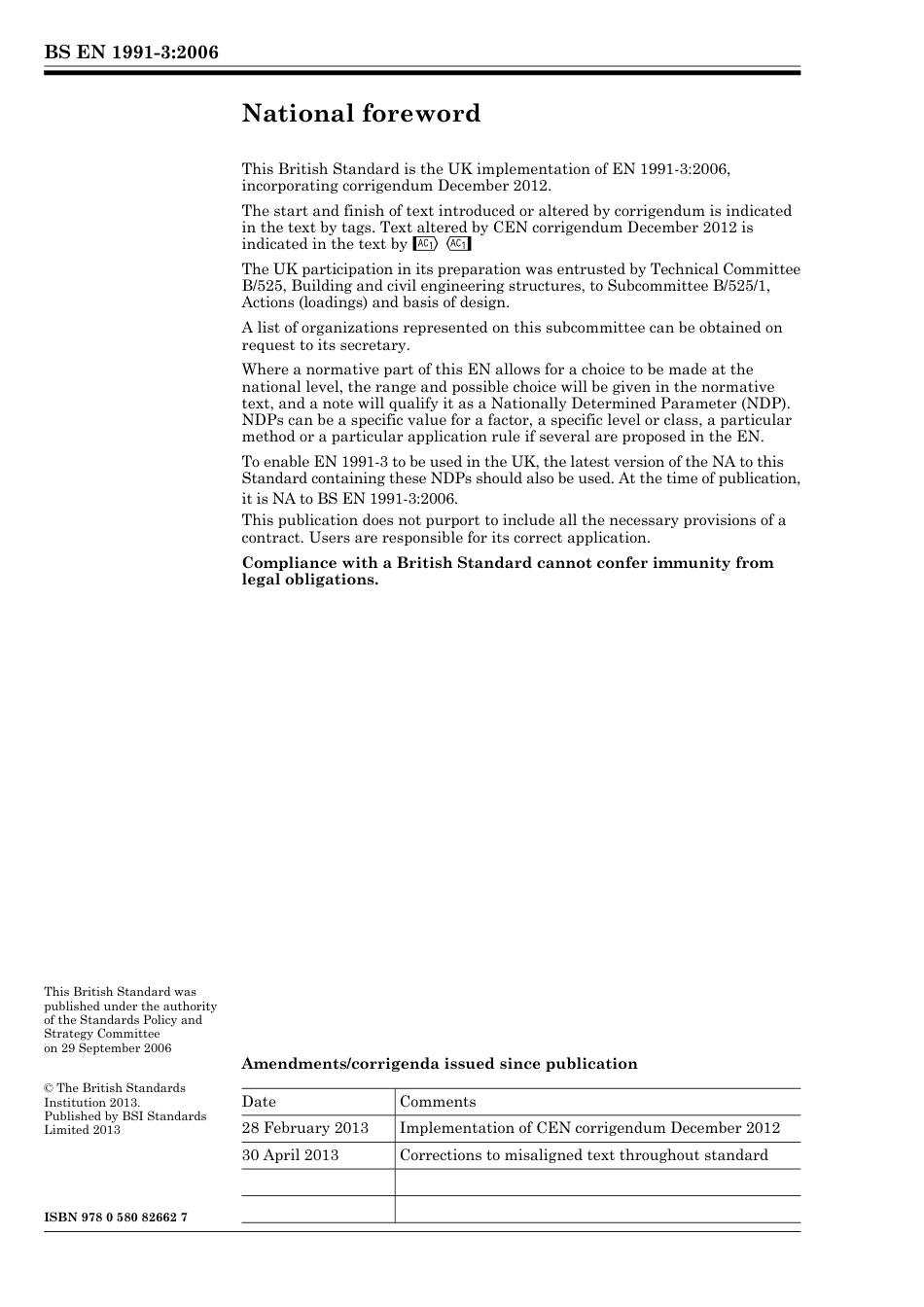 BS EN 01991-3-2006 (2013).pdf_第2页