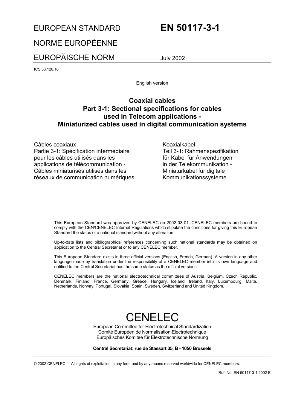 BS EN 50117-3-1-2002.pdf_第3页