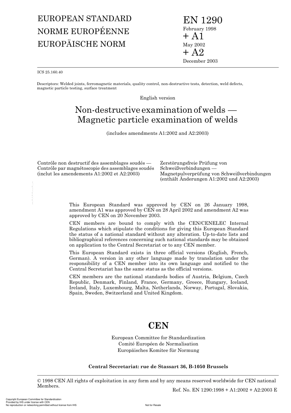 BS EN 01290-1998 (2004).pdf_第3页