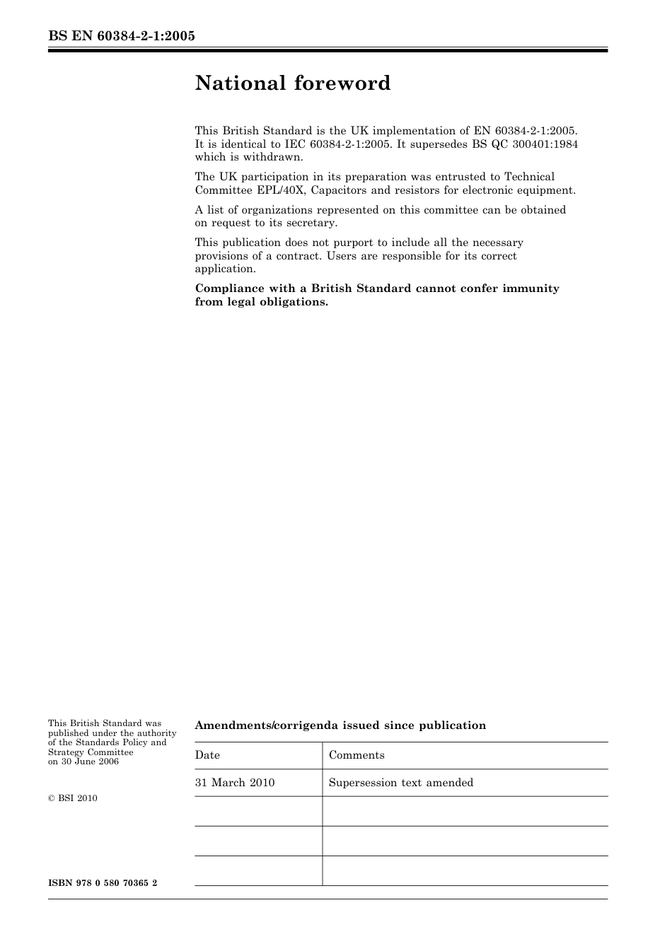 BS EN 60384-2-1-2005 (2010).pdf_第2页