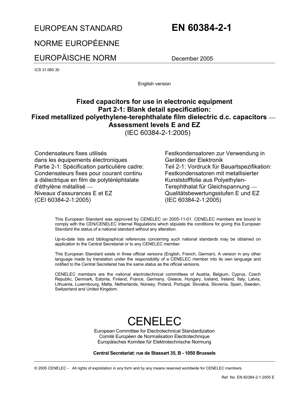 BS EN 60384-2-1-2005 (2010).pdf_第3页