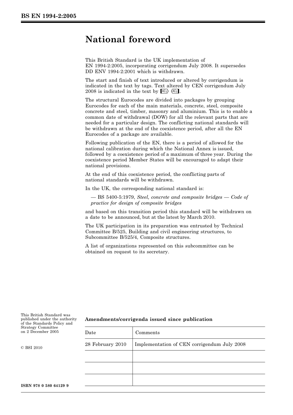 BS EN 01994-2-2005 (2010).pdf_第2页