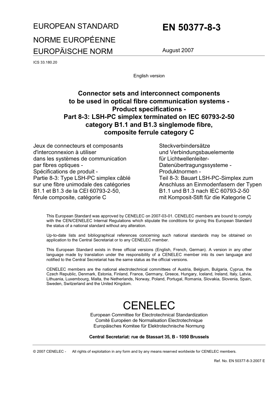 BS EN 50377-8-3-2007.pdf_第3页