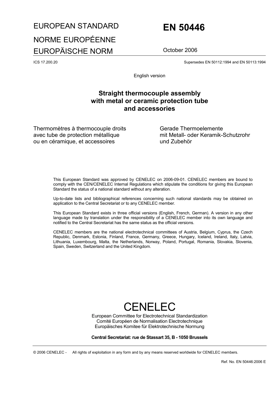 BS EN 50446-2006.pdf_第3页