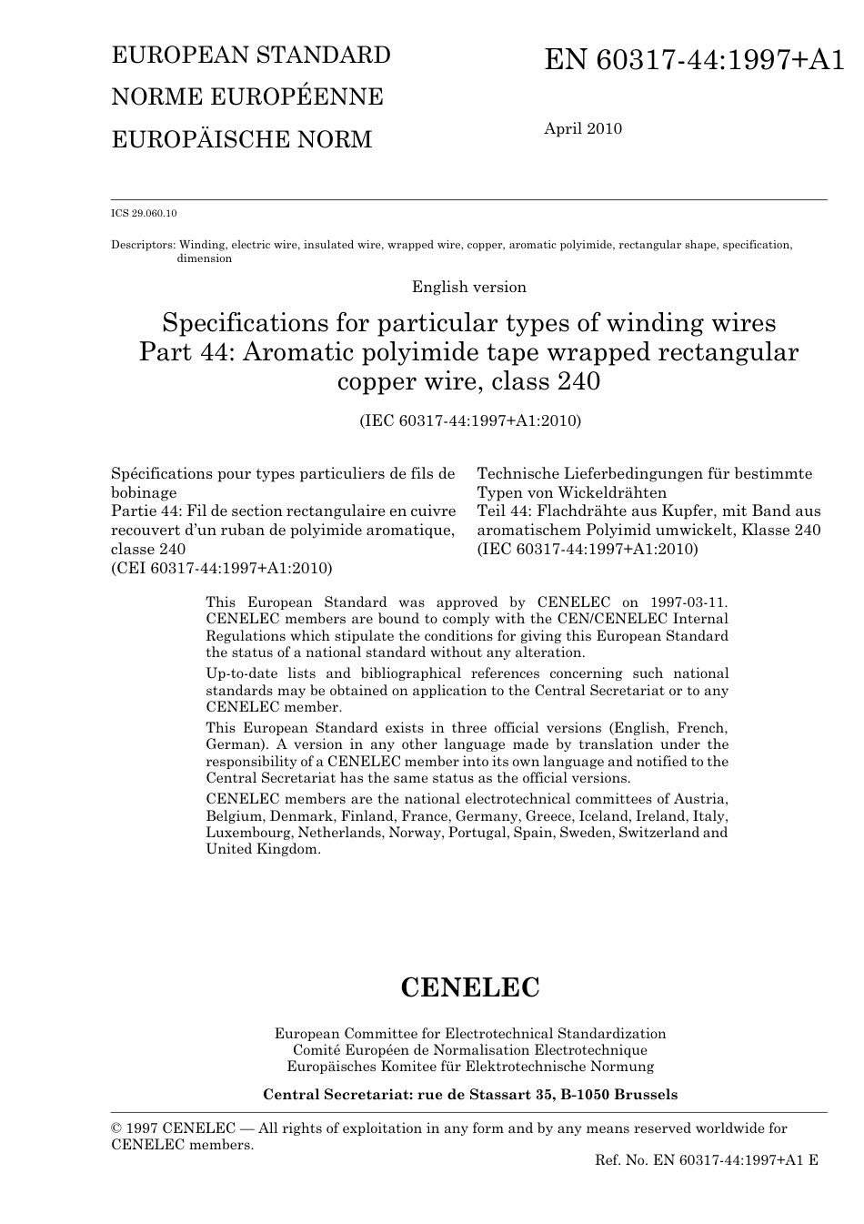 BS EN 60317-44-1997 + A1-2010.pdf_第3页