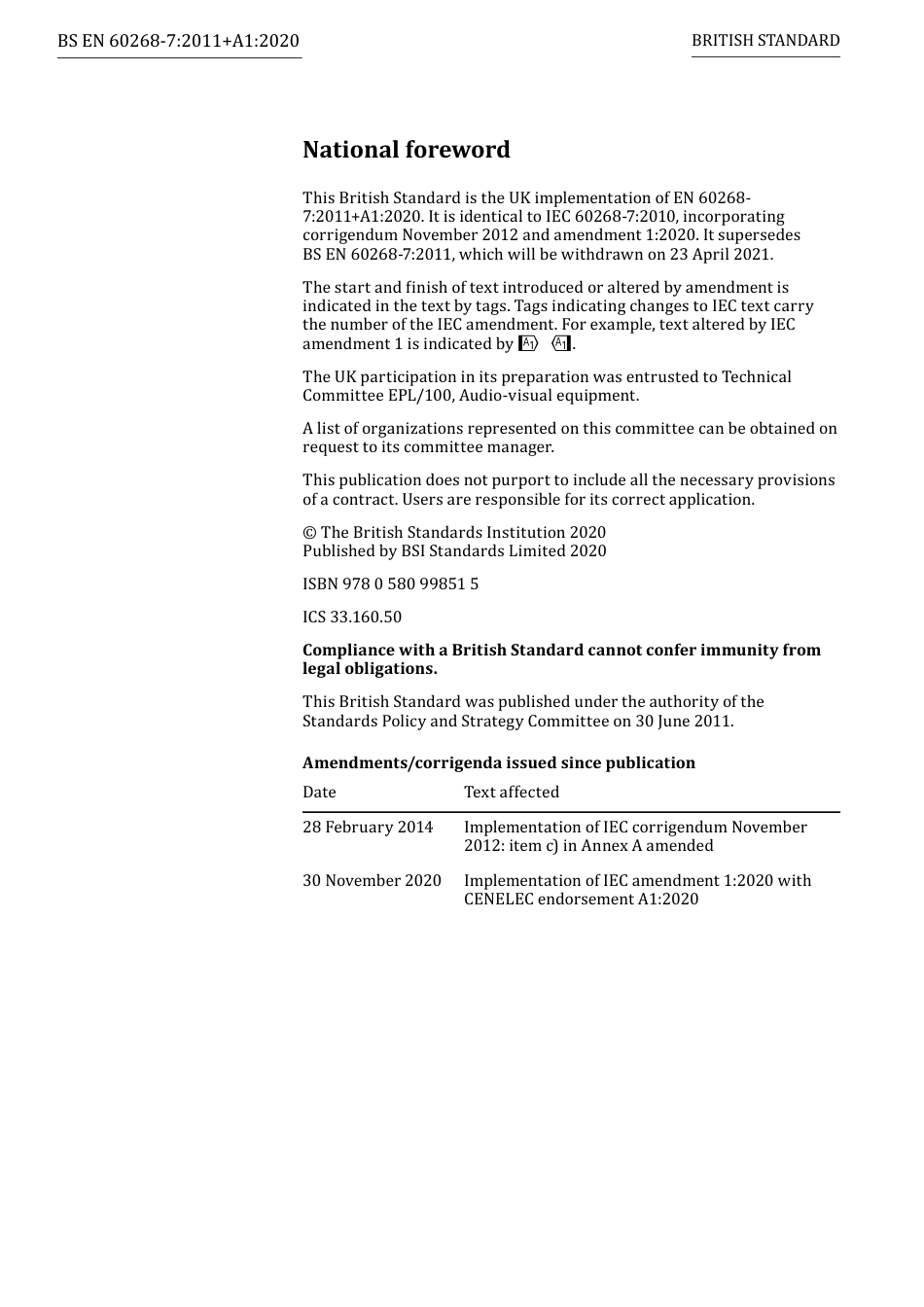 BS EN 60268-7-2011 + A1-2020.pdf_第2页