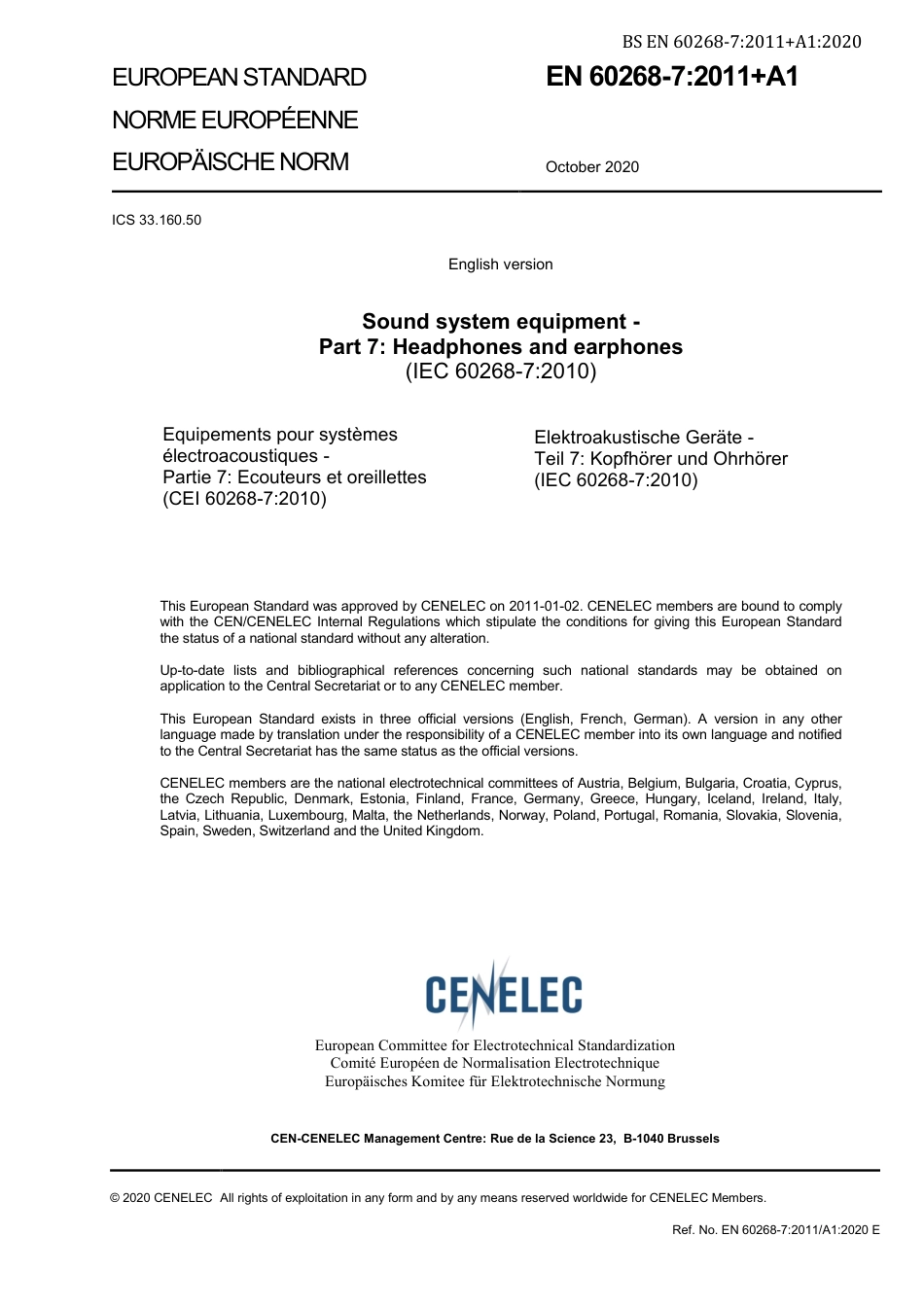 BS EN 60268-7-2011 + A1-2020.pdf_第3页