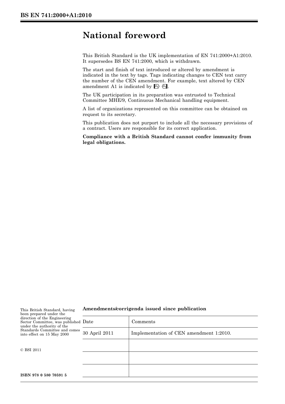 BS EN 00741-2000 + A1-2010 (2011).pdf_第2页