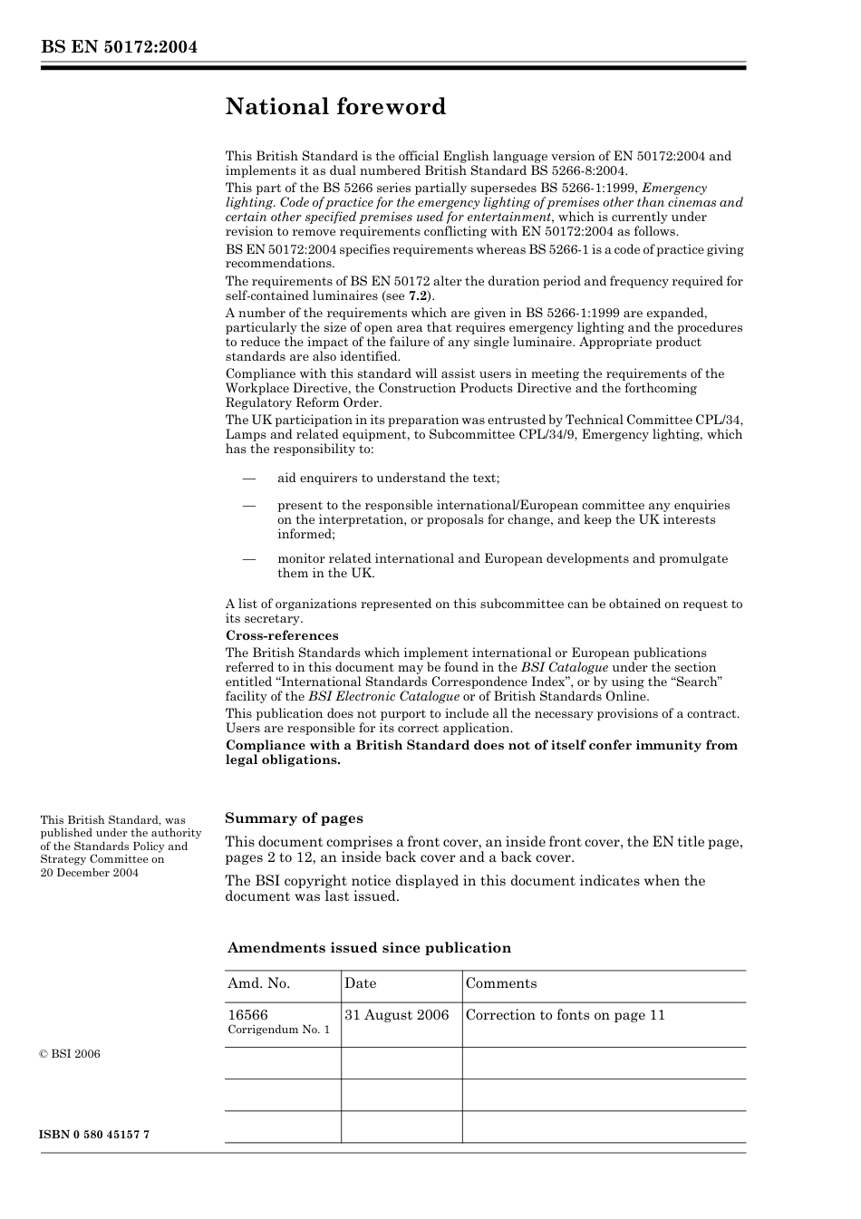 BS EN 50172-2004 (2006).pdf_第2页