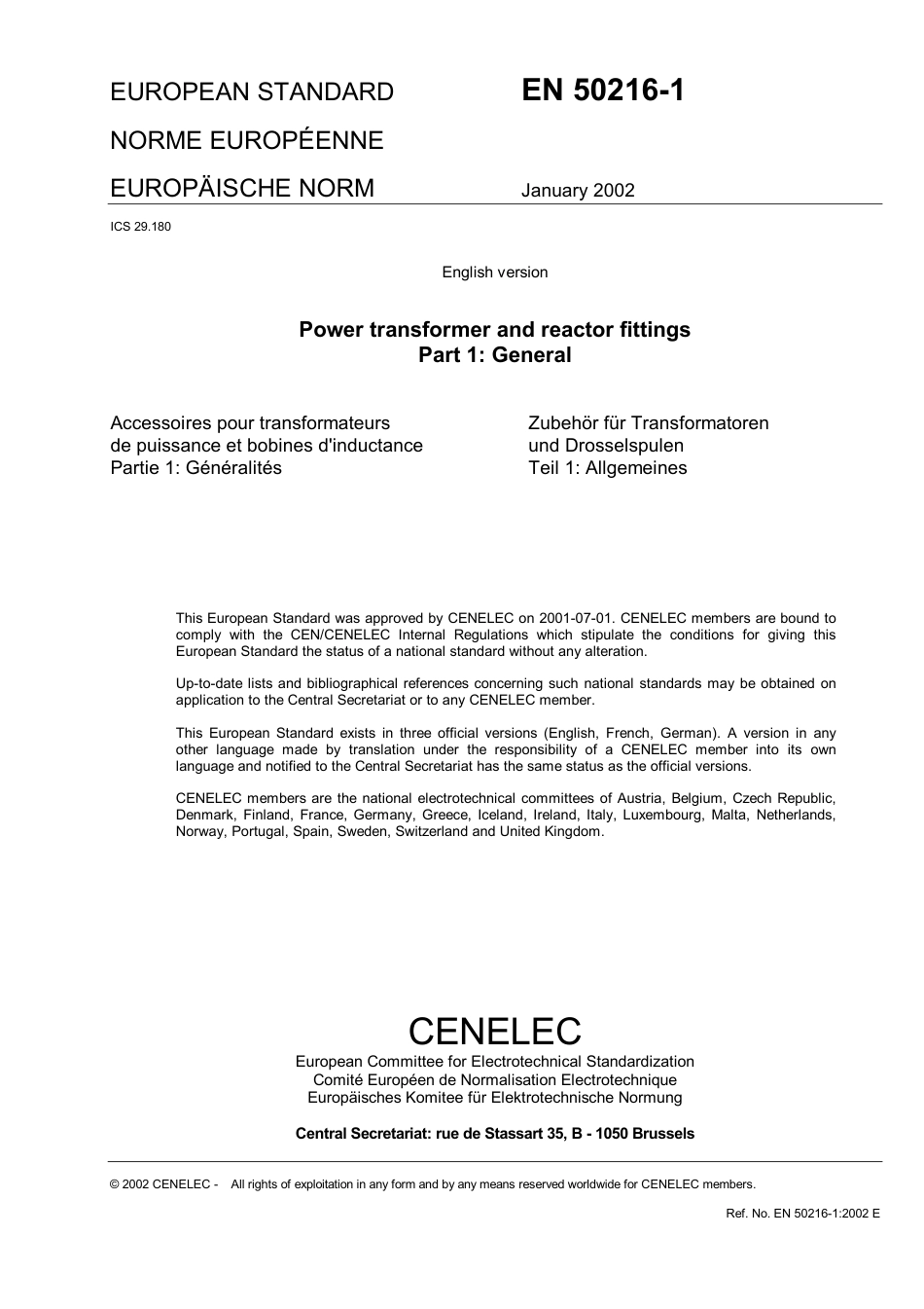 BS EN 50216-1-2002.pdf_第3页