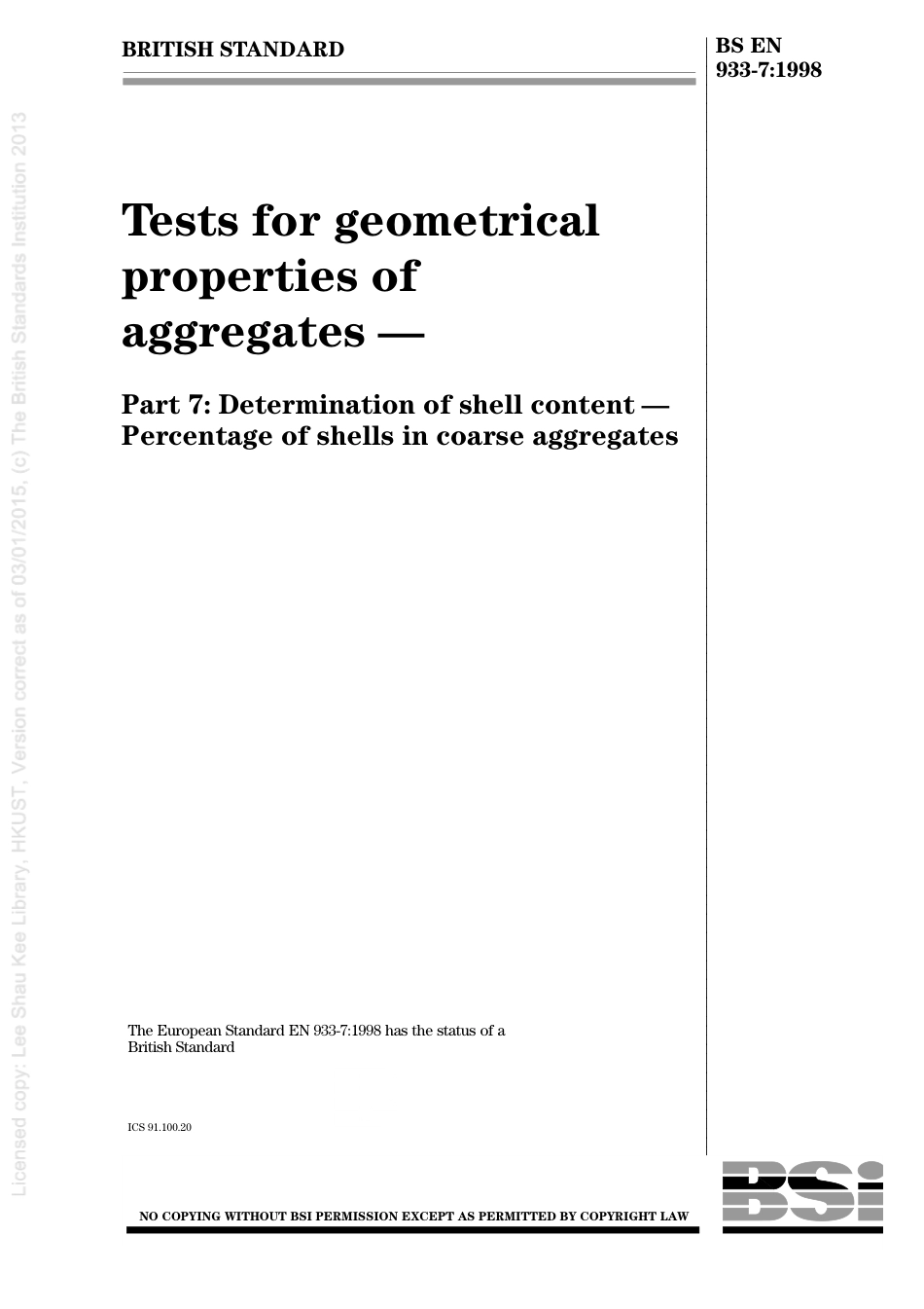 BS EN 00933-7-1998.pdf_第1页