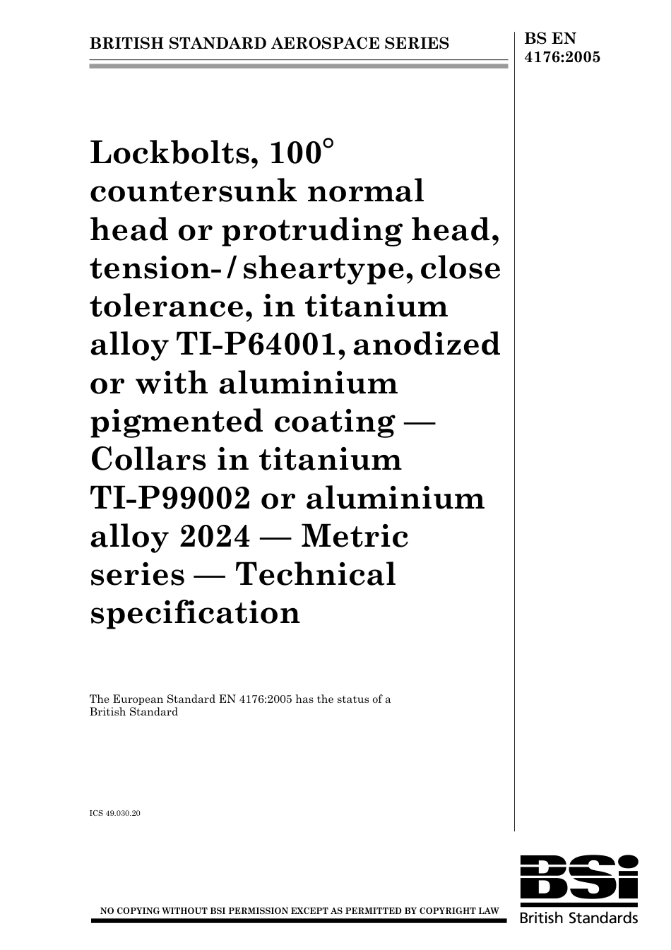 BS EN 04176-2005.pdf_第1页