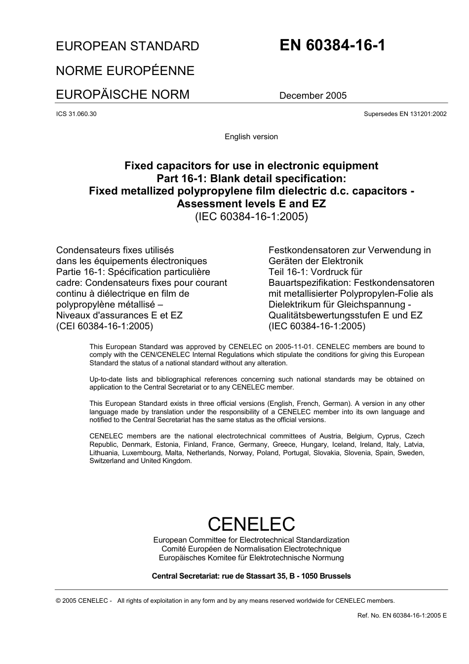 BS EN 60384-16-1-2005 (2010).pdf_第3页