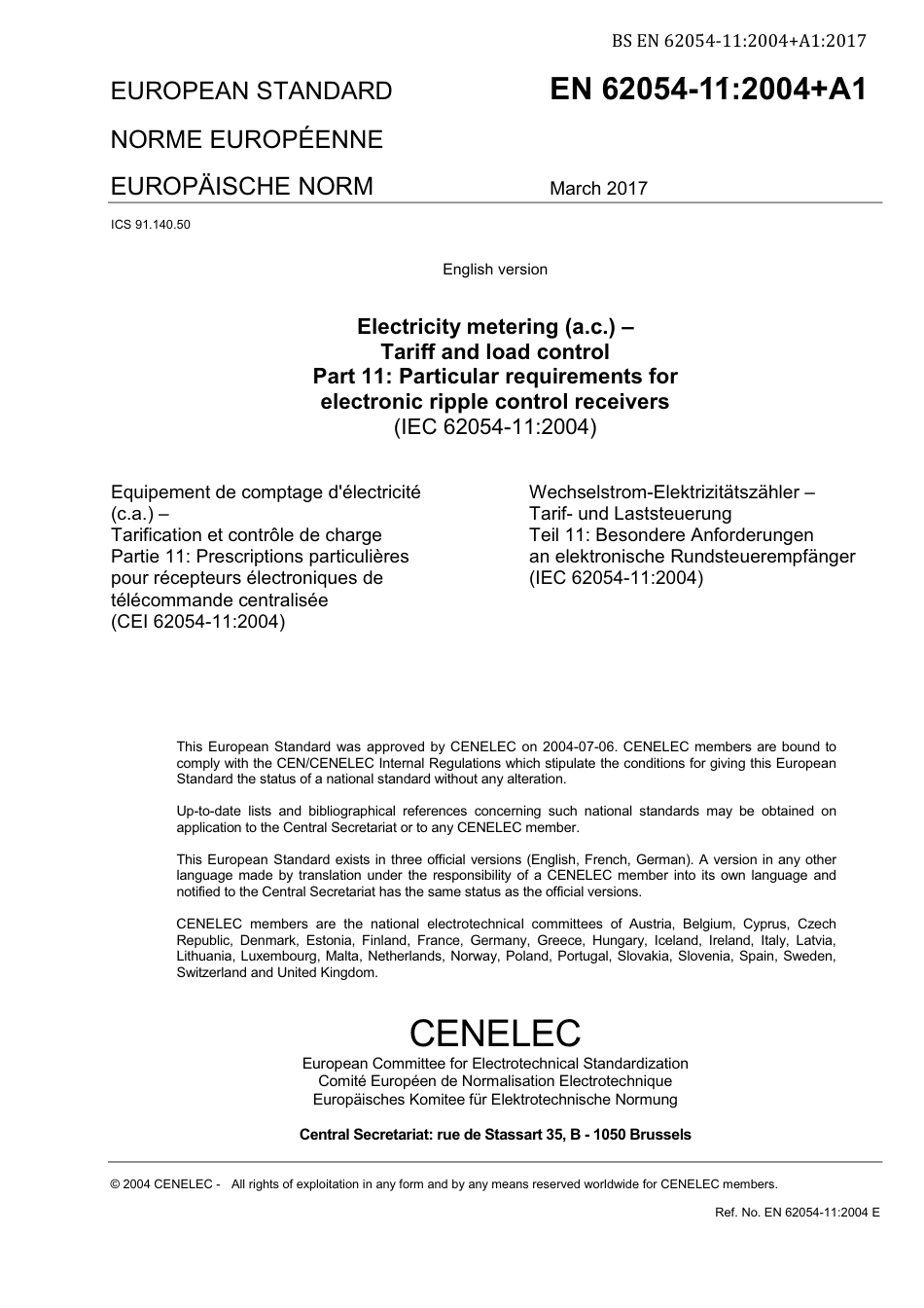 BS EN 62054-11-2004 + A1-2017 (2018).pdf_第3页