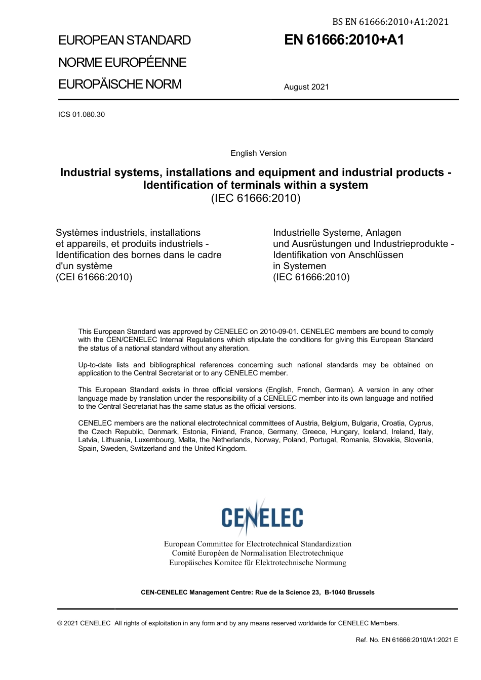 BS EN 61666-2010 + A1-2021.pdf_第3页