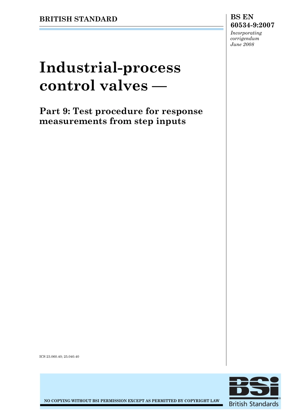 BS EN 60534-9-2007 (2009).pdf_第1页