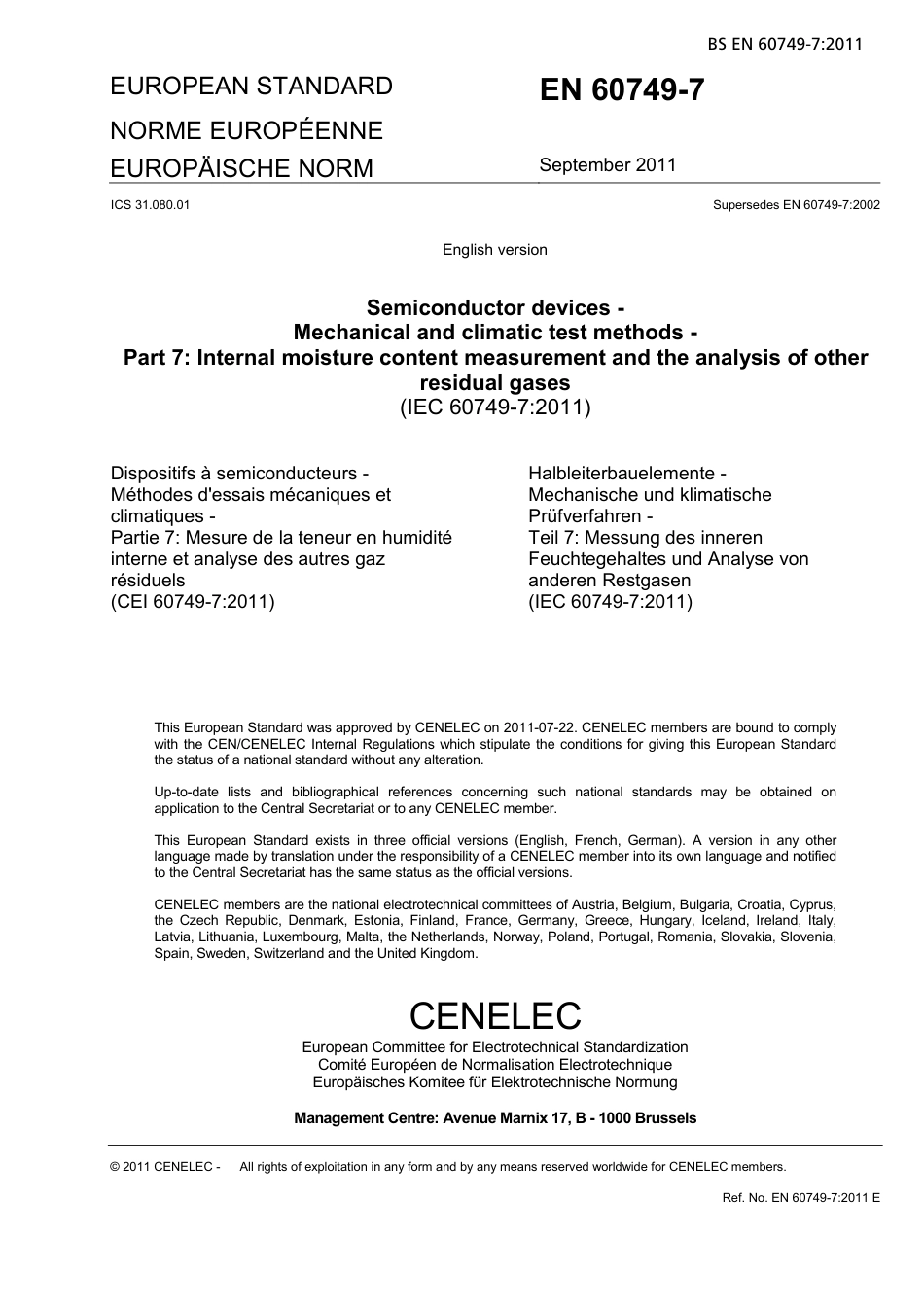 BS EN 60749-7-2011.pdf_第3页