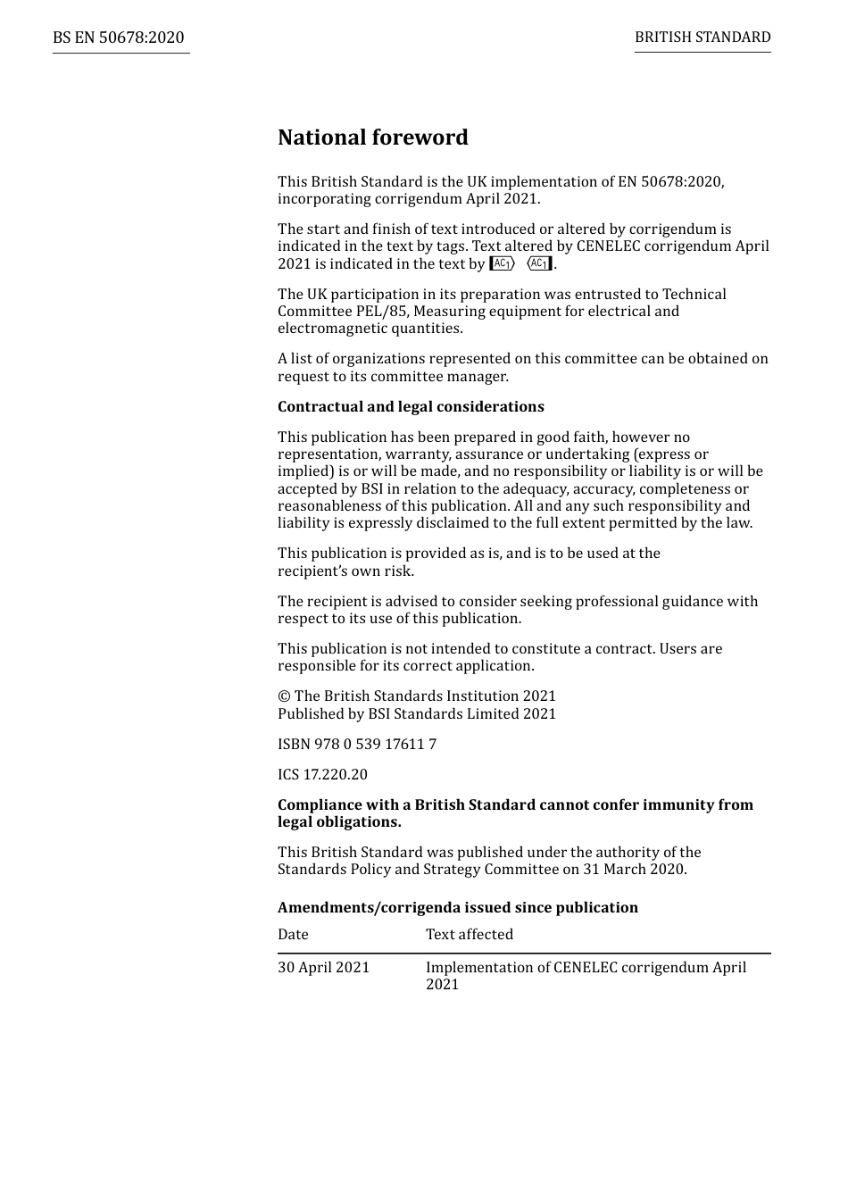 BS EN 50678-2020 (2021).pdf_第2页