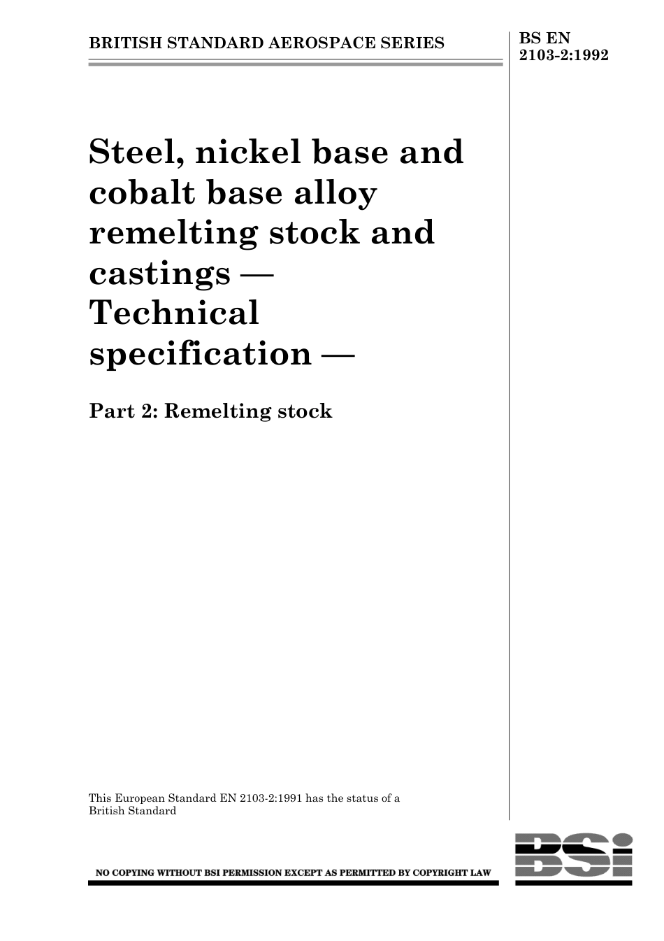 BS EN 02103-2-1992 (1999).pdf_第1页