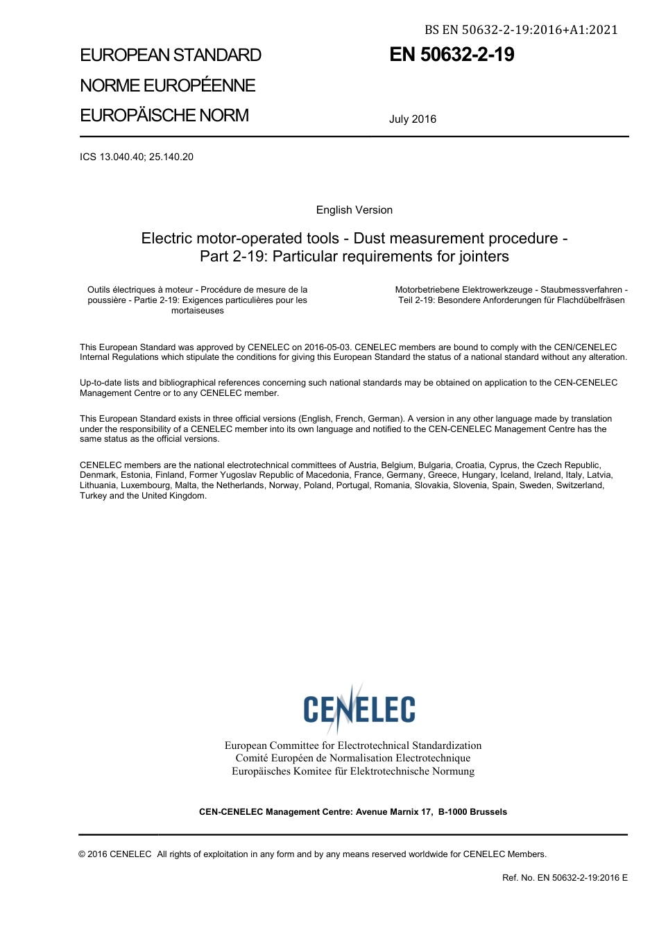 BS EN 50632-2-19-2016 + A1-2021.pdf_第3页