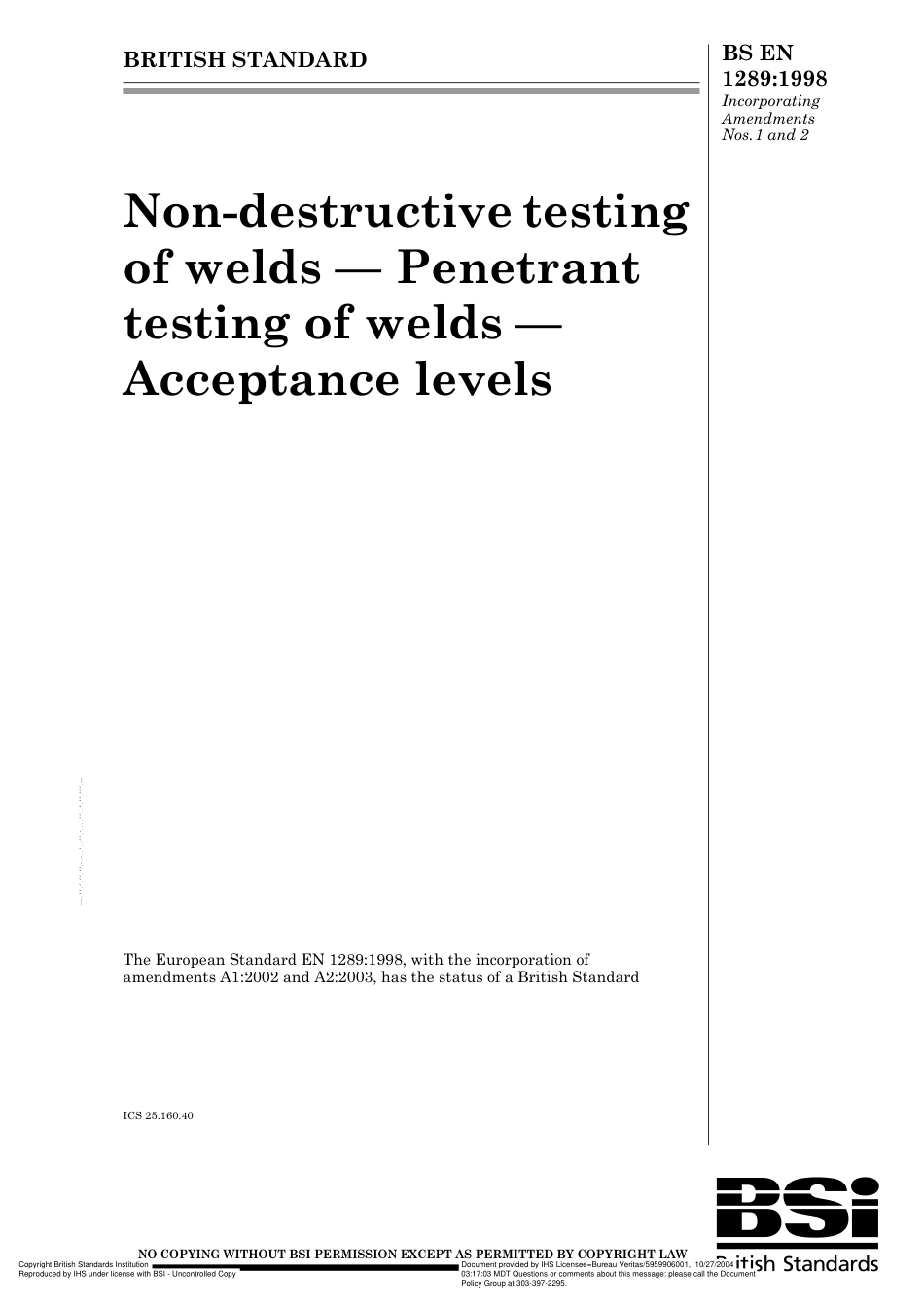 BS EN 01289-1998 (2004).pdf_第1页