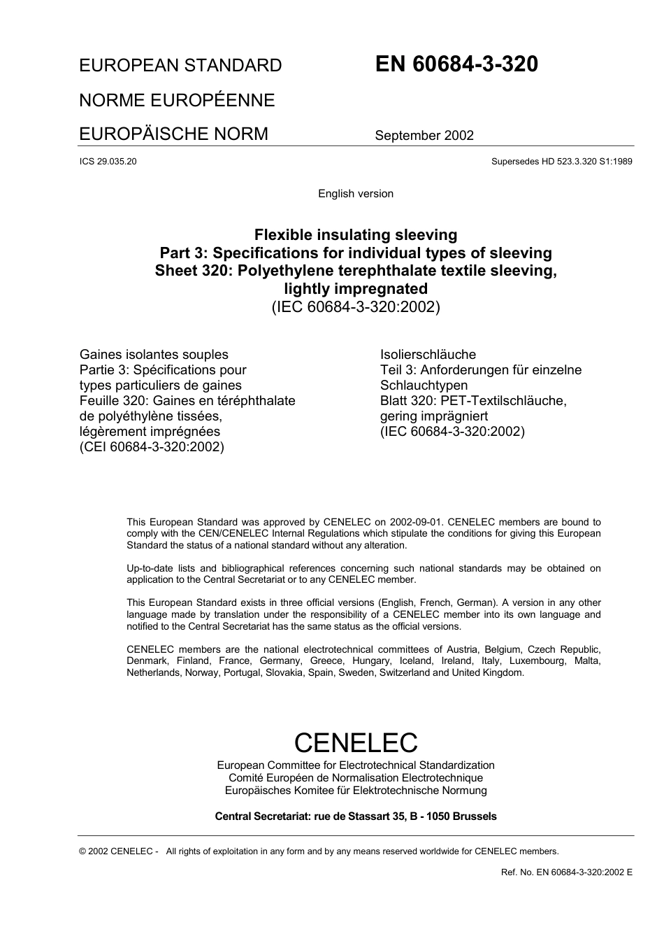 BS EN 60684-3-320-2002.pdf_第3页