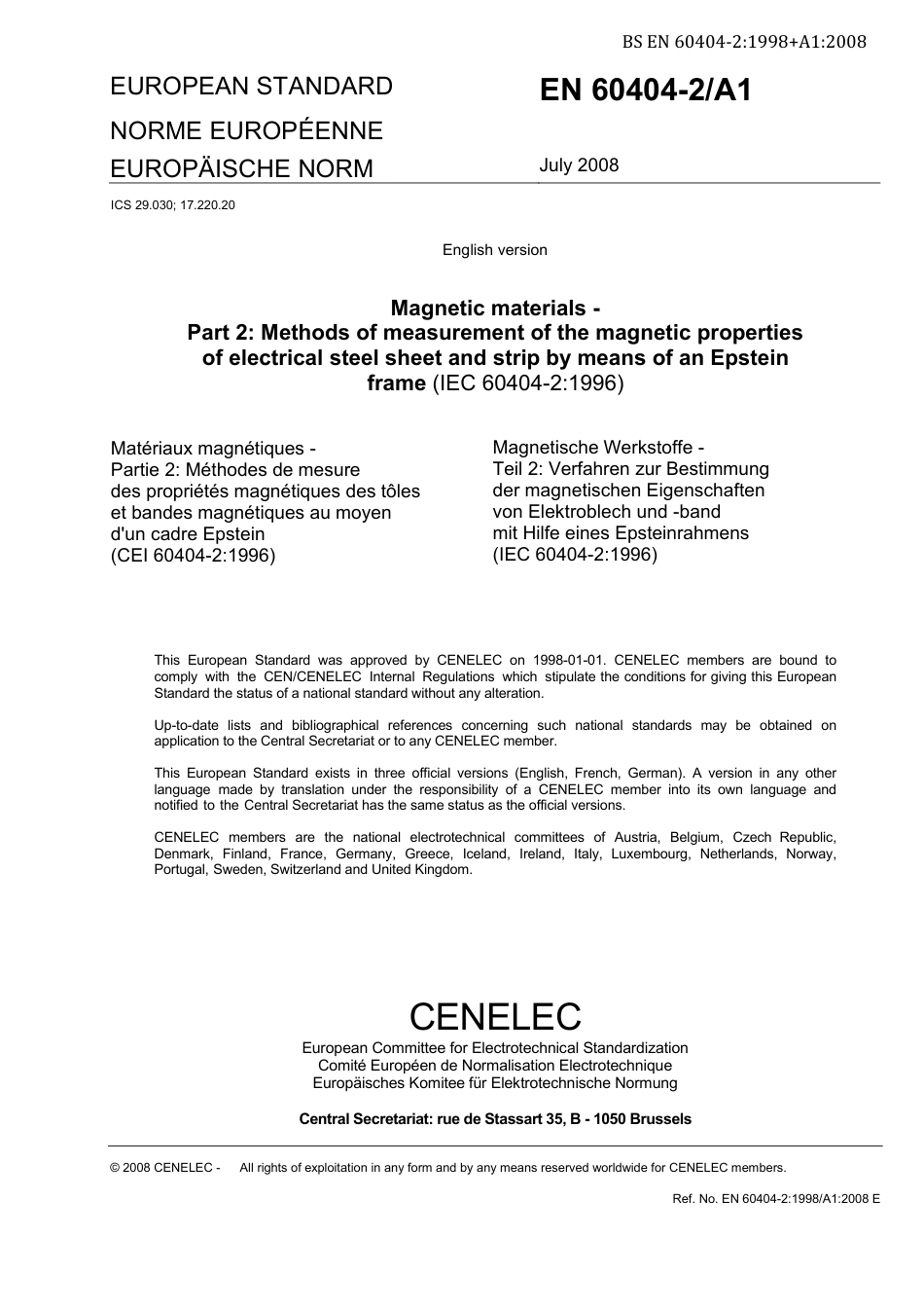 BS EN 60404-2-1998 + A1-2008 (2018).pdf_第3页